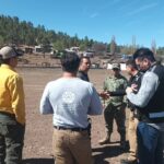 Apoya CEPC a autoridades federales en combate a incendio forestal en el municipio de Madera