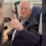 Exhiben a Bartlett en primera clase rumbo a España